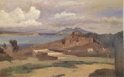 Jean Baptiste Camille  Corot Ischia,View from the Slopes of Mount Epomeo (mk05) oil